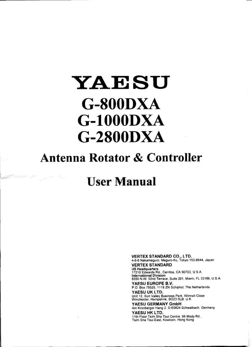 yaesu_g800_1000_2800_dxa_操作说明书手册_eng