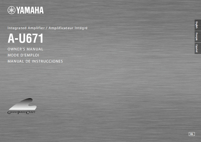 yamaha-a-u671-操作说明书手册