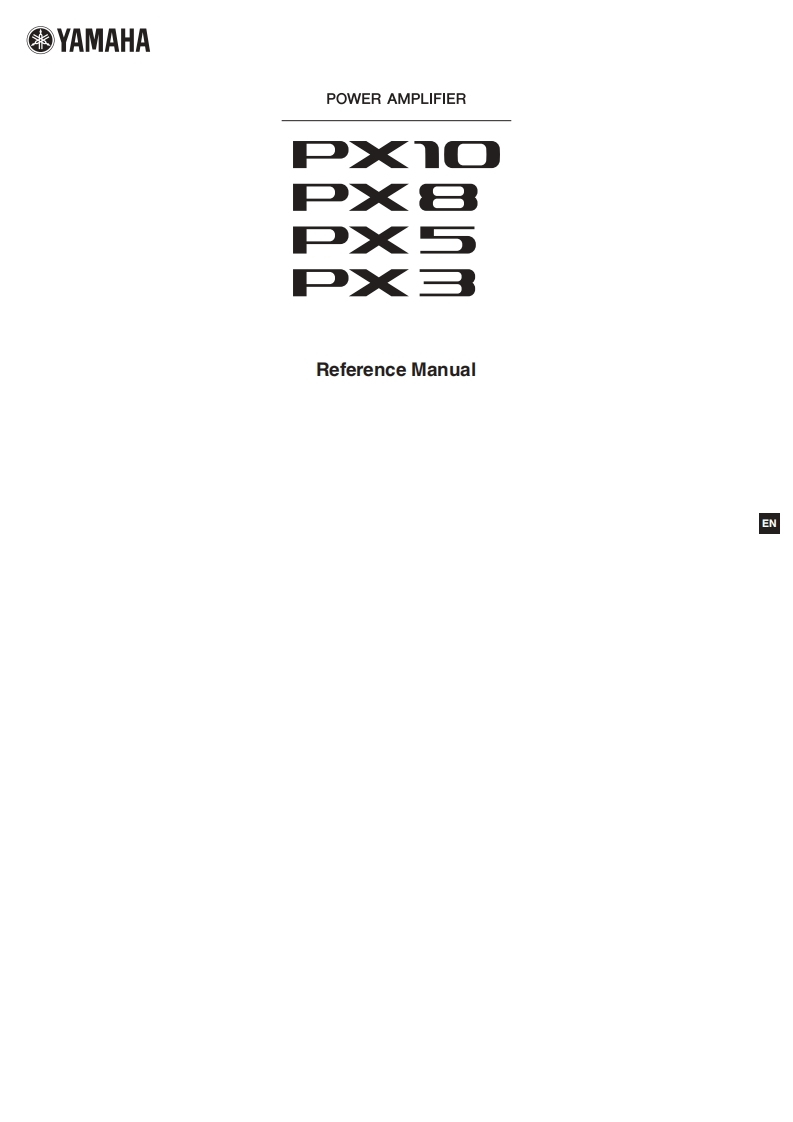 yamahaPX操作说明书手册