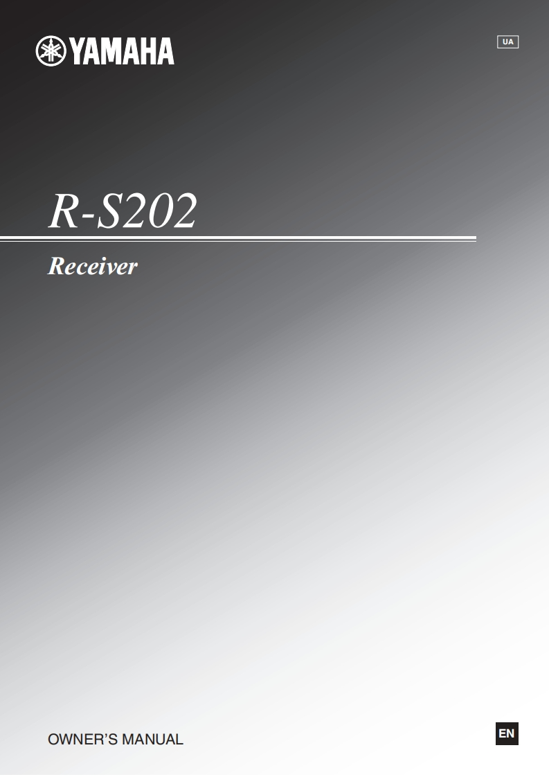 yamahaRS202操作说明书手册