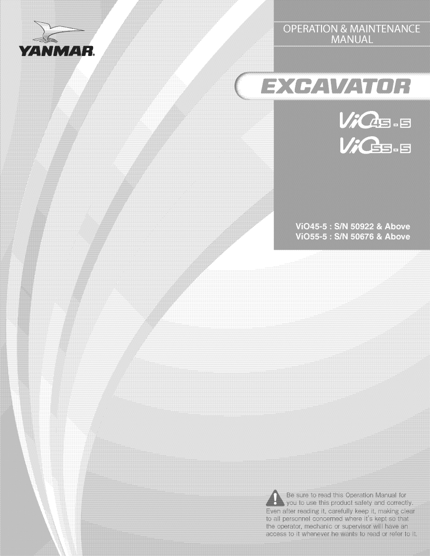 yanmar-vio45操作与维护手册