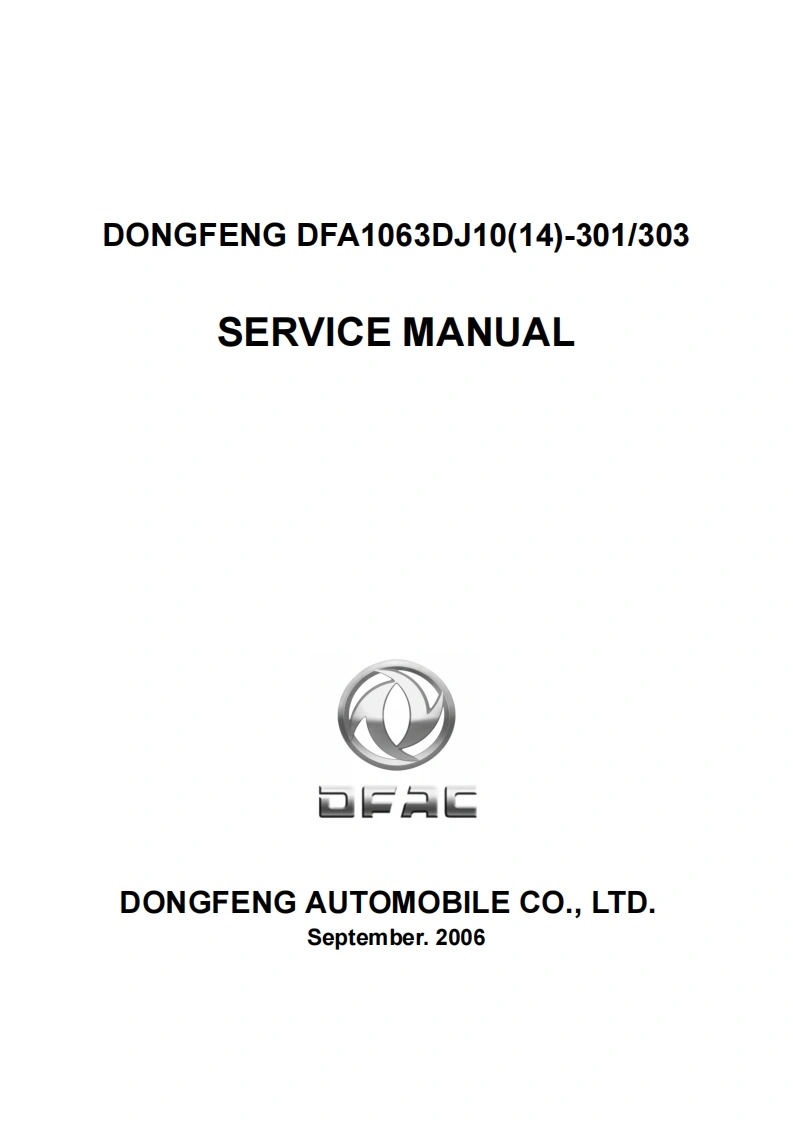 东风Dongfeng-DFA1063DJ10(14)-301-303-Service-Manual_compressed车辆维修手册