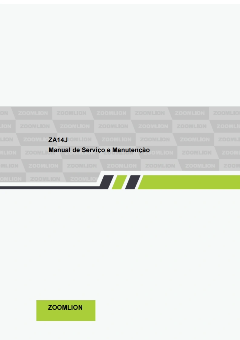 中联重工ZA14J-Service-and-Maintenance-Manual-2020-3-26-REV维修手册含电器液压原理图