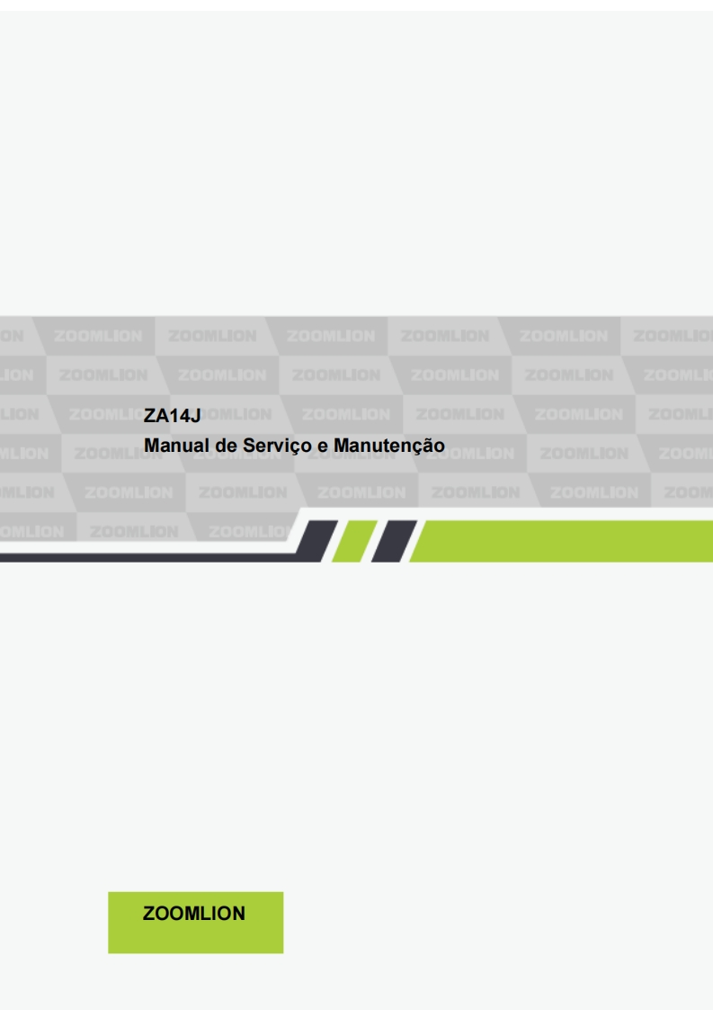 中联重工ZA14J-Service-and-Maintenance-Manual-2020-3-26-REV维修维护手册含电器液压原理图