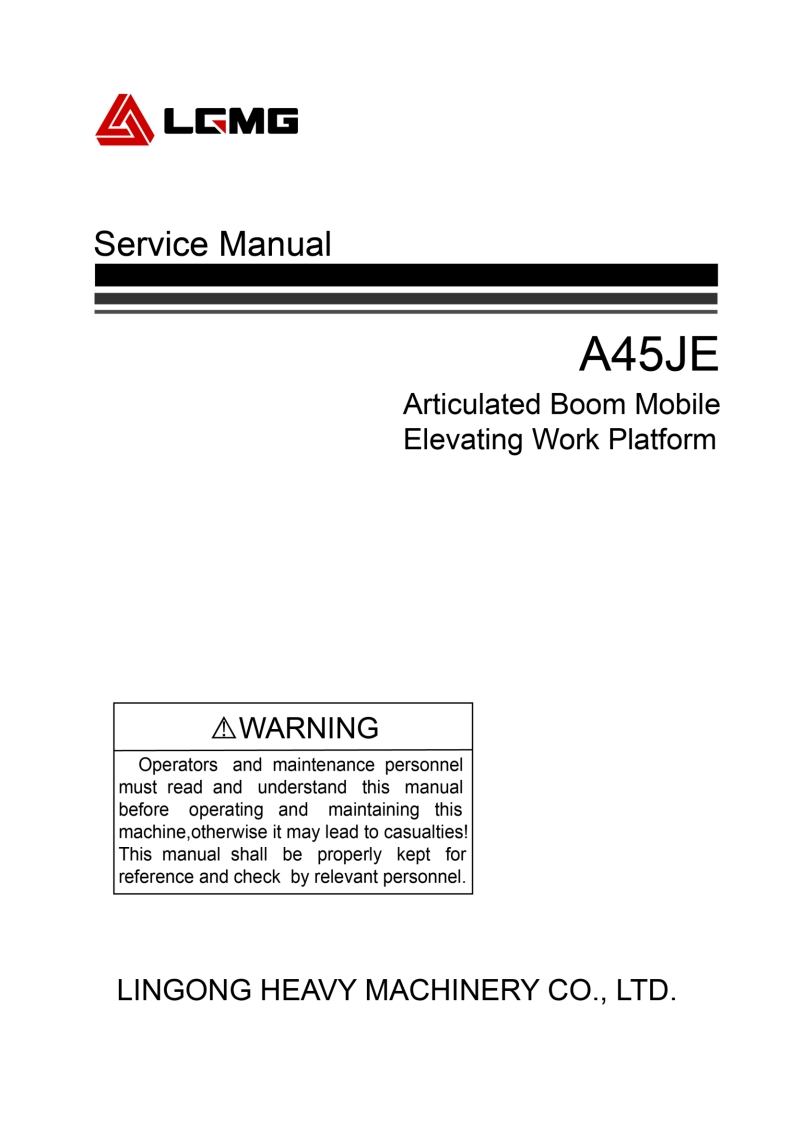 临工_a14je维修维护手册_eng