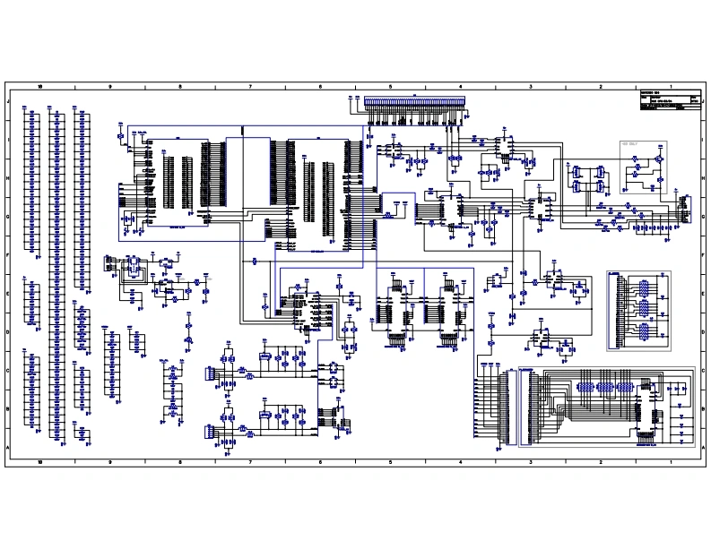 任天堂N64_NUS_CPU_游戏机主板电器原理图纸