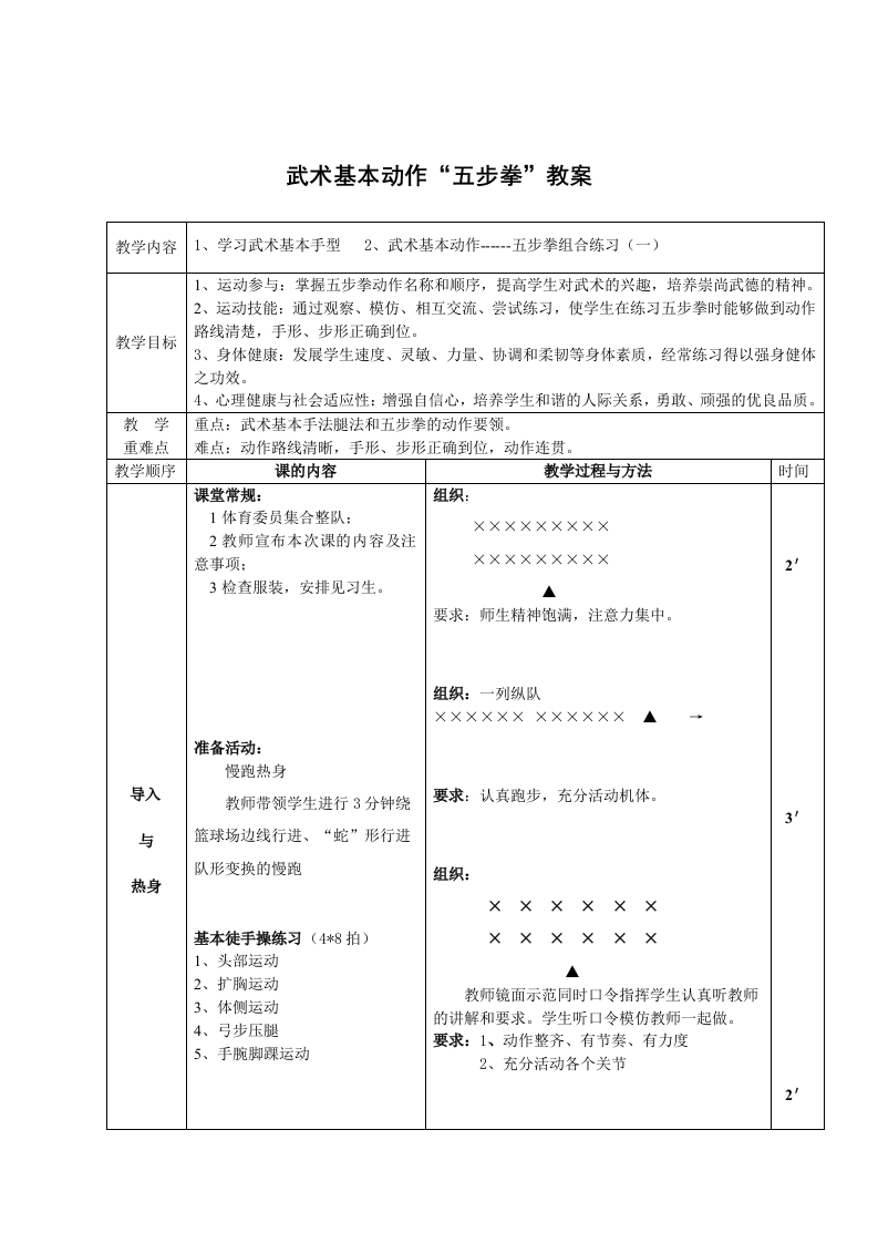 优质课武术五步拳教案新质力文库 - 聚焦新质生产力发展的数字化知识库_行业洞察 / 理论成果 / 实践指南免费下载新质力文库