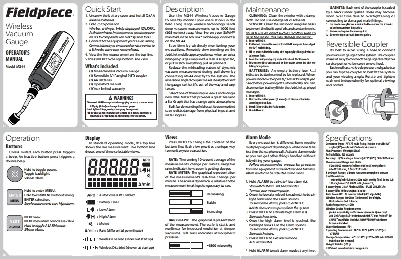 使用操作说明书手册-MG44-v01