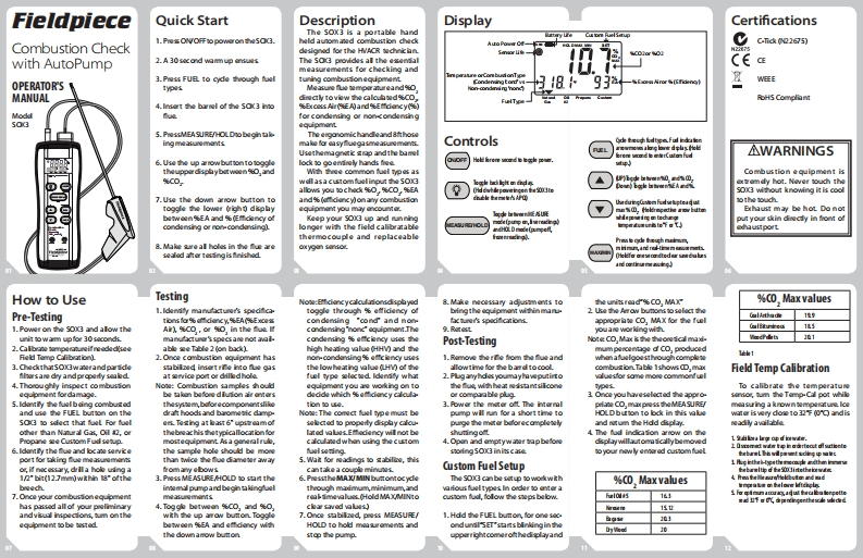 使用操作说明书手册-SOX3-v15
