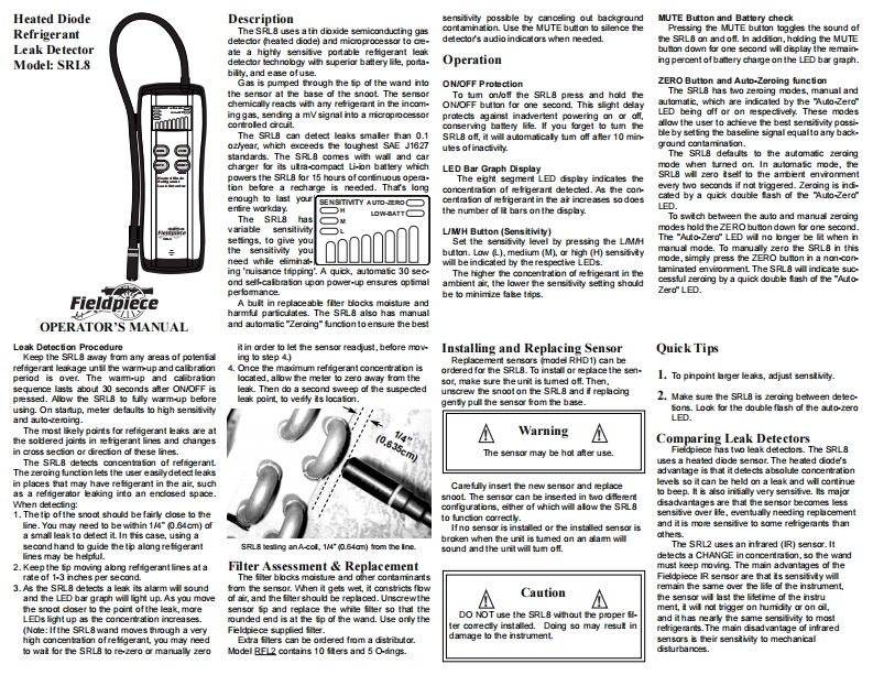使用操作说明书手册-SRL8-web
