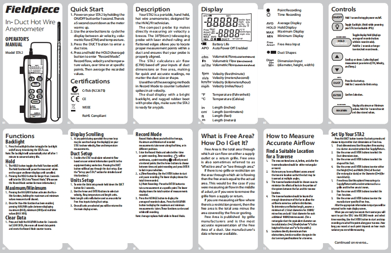 使用操作说明书手册-STA2v19
