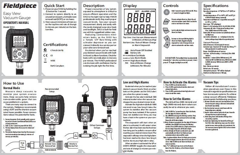 使用操作说明书手册-SVG3-v22