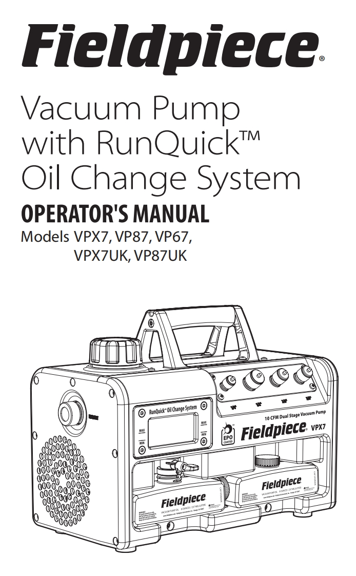 使用操作说明书手册-VP67-VP87-VPX7-v06
