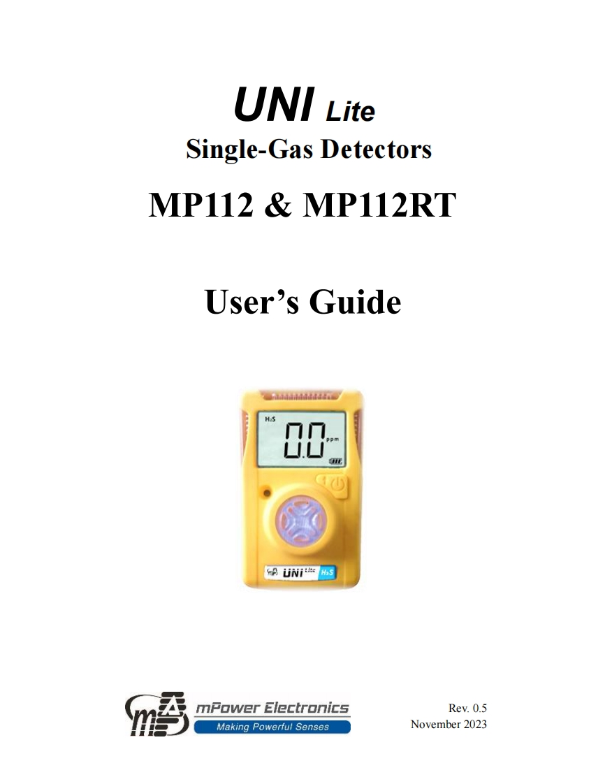 使用说明书手册-MP112-RT-UNI-Lite-v.0.5