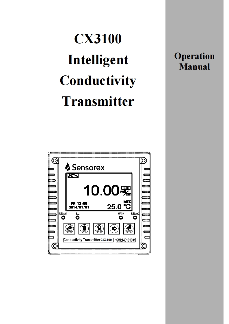 使用说明书手册CX3100