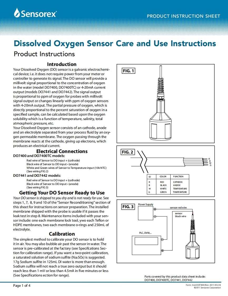 使用说明书手册DO7400