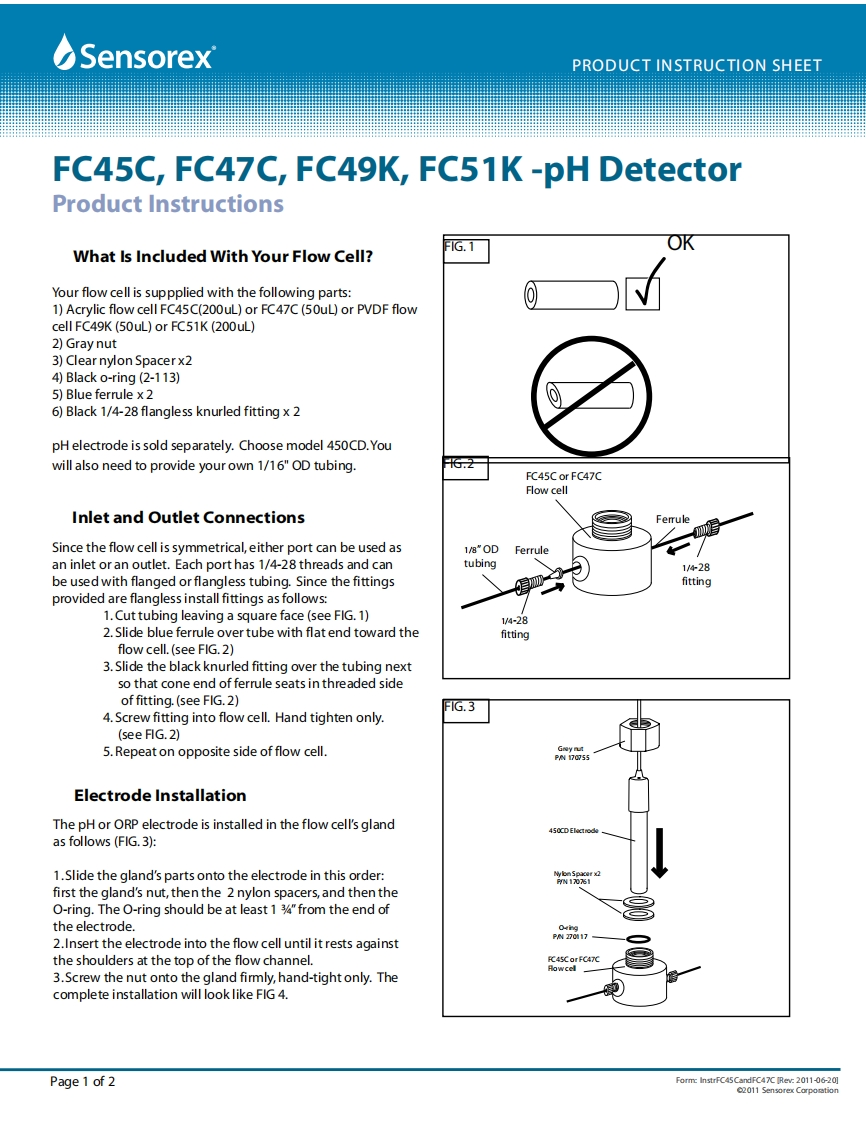 使用说明书手册FC45CandFC47C