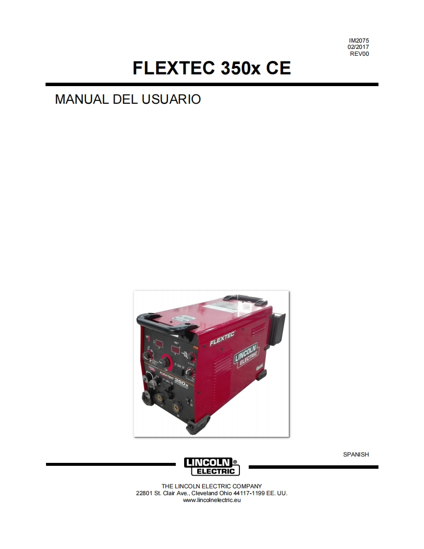 使用说明书手册Flextec-350X-CE