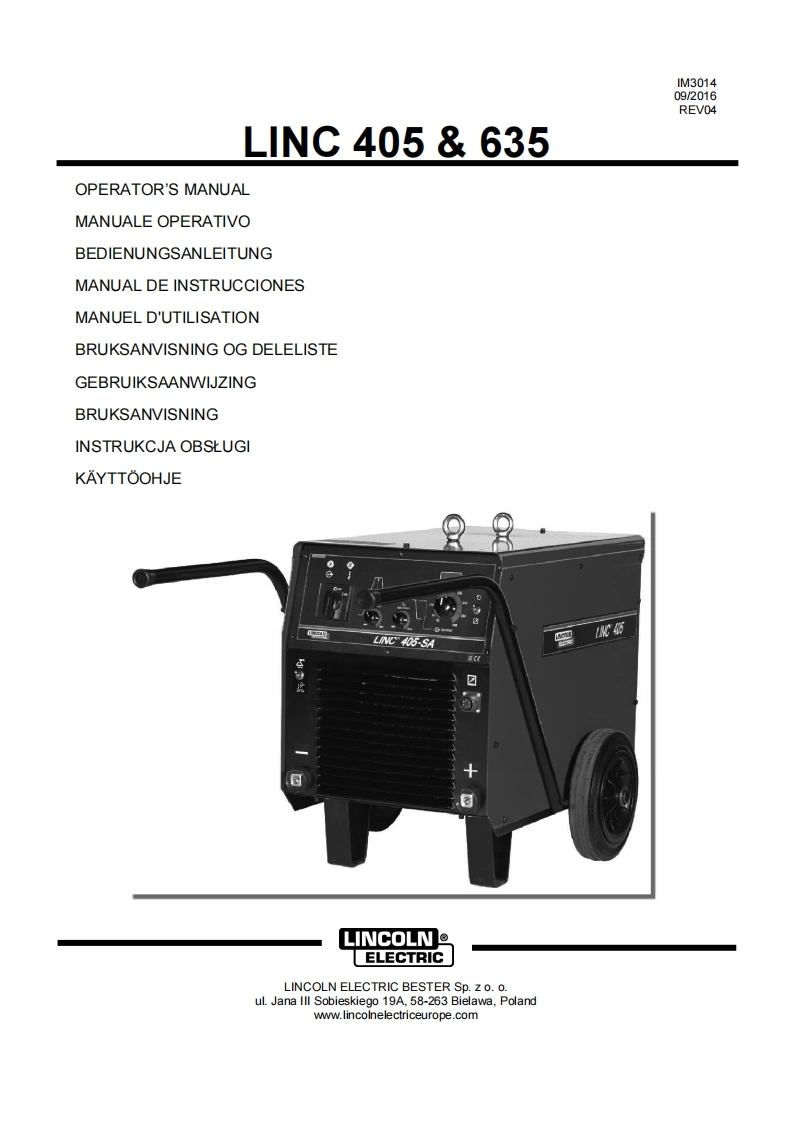 使用说明书手册LINC-405-SSA-y-LINC-635-SA-找手册网