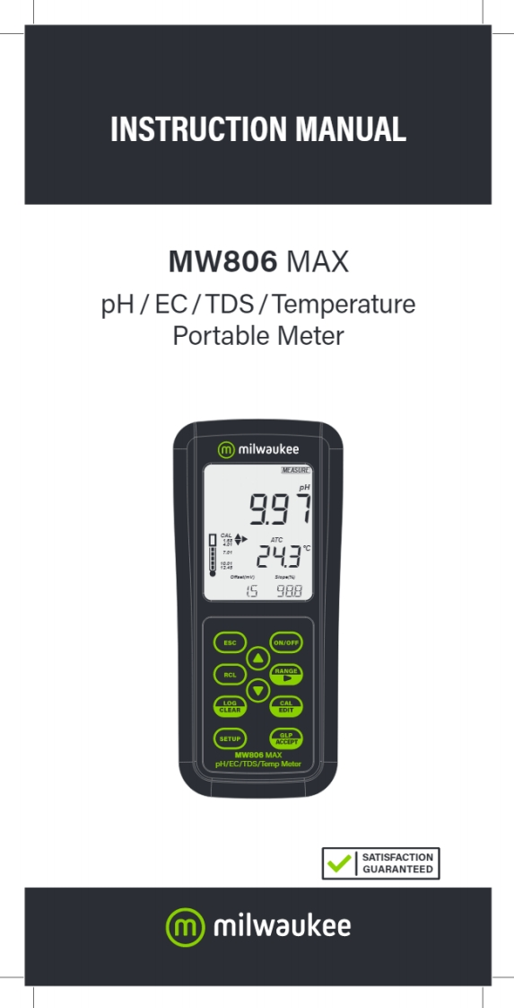 使用说明书手册MW806