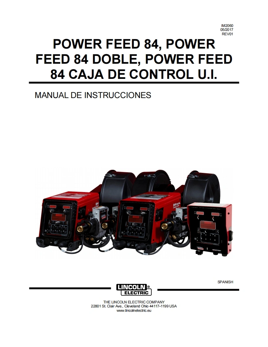 使用说明书手册Power-Feed-84-Power-Feed-84-DUAL-找手册网
