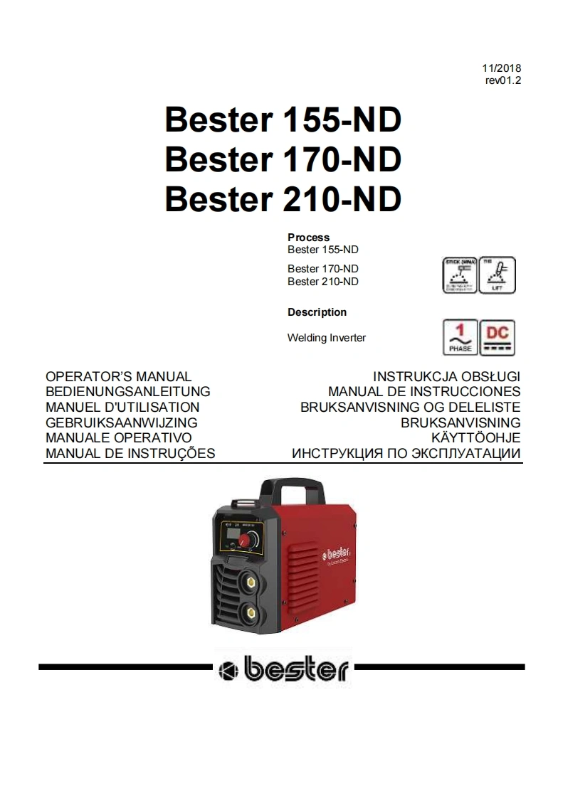使用说明书手册bester-210-找手册网