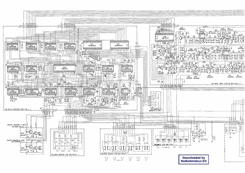 八重洲Yaesu_FV-901DM_电器原理图