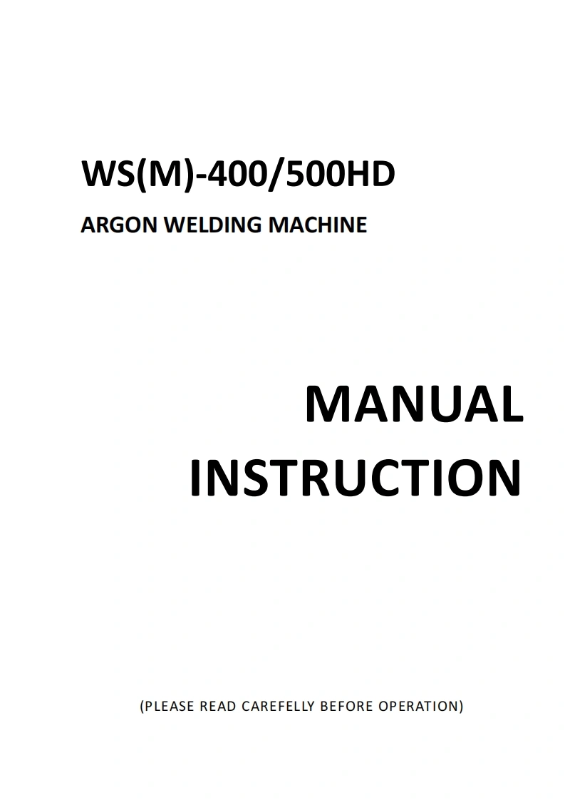 华远WSM-HD-Inverter-Pulse-TIG-Welding-Mahcine-Manual含电器原理图