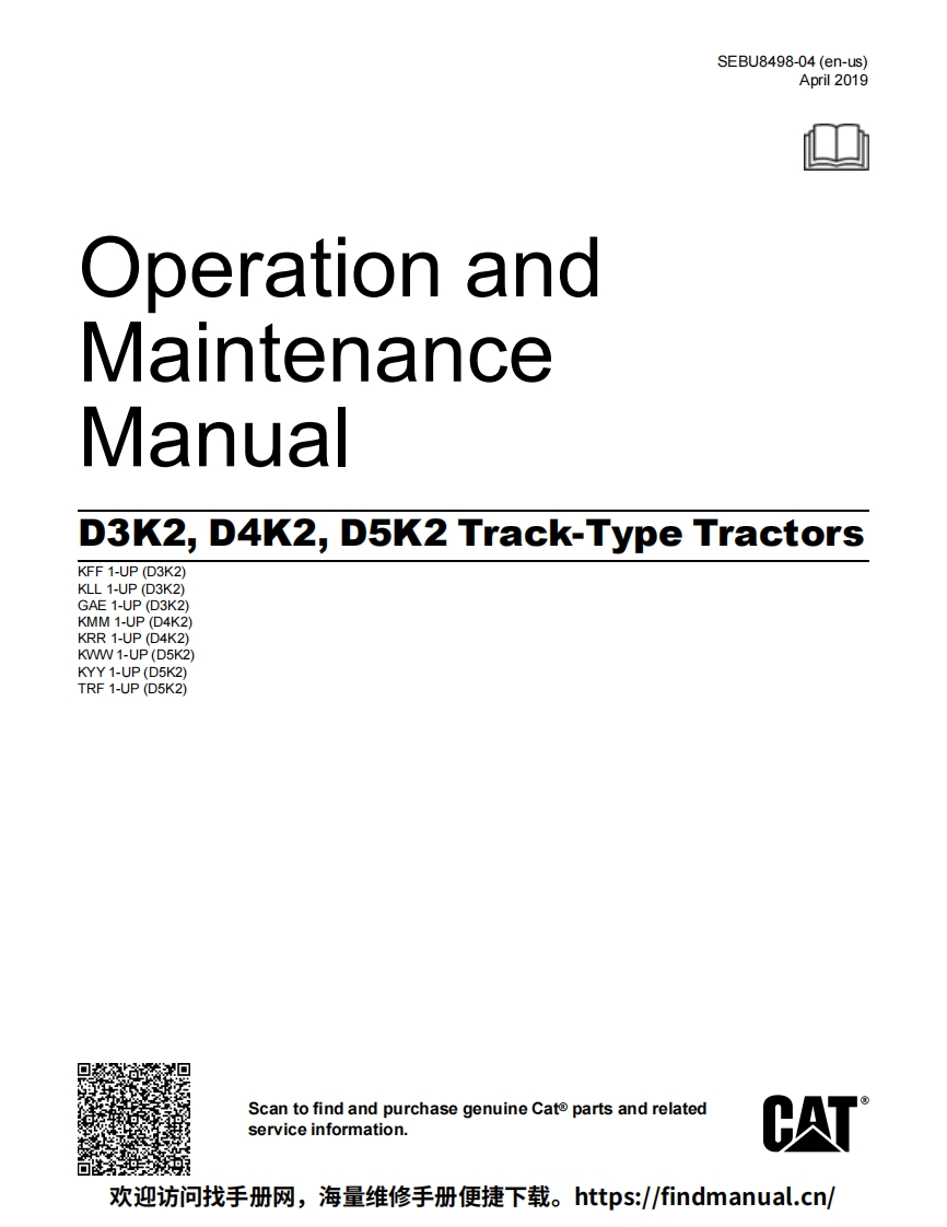 卡特CAT-CAT-D5K维修资料-找手册网