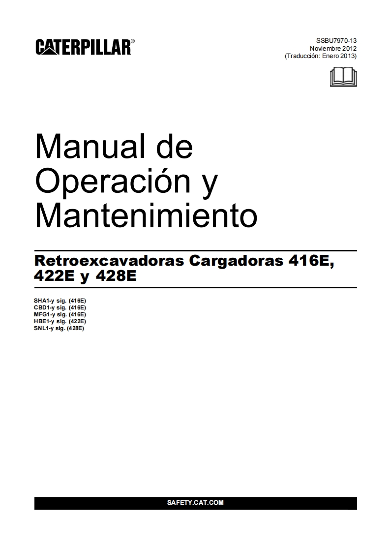 卡特CAT-Manual-Operacion-y-Manten-Retroexcav-416E维修资料-找手册网