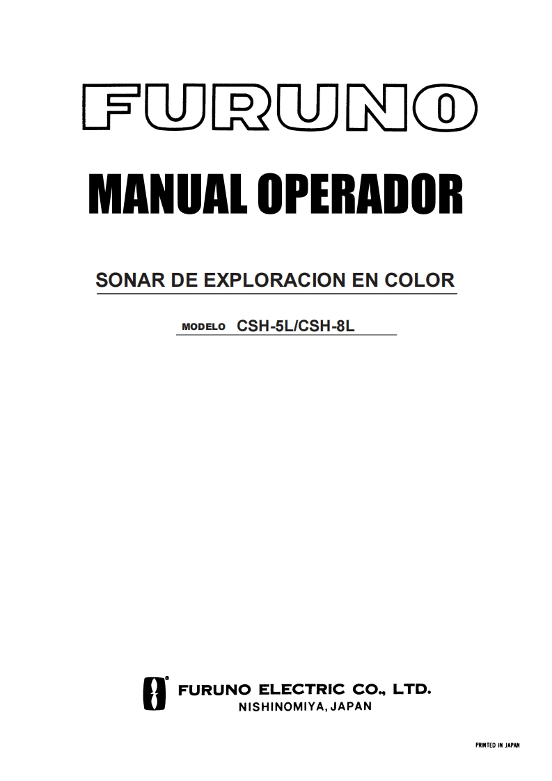 古野FURUNO-csh5l-csh8l-操作说明手册-es