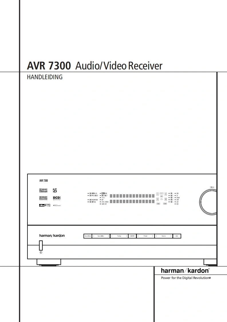 哈曼卡顿Harman-Kardon-AVR-7300-维修手册-2-找手册网
