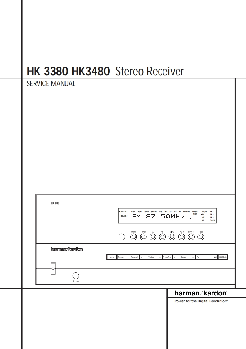 哈曼卡顿Harman-Kardon-HK-3380-维修手册-2