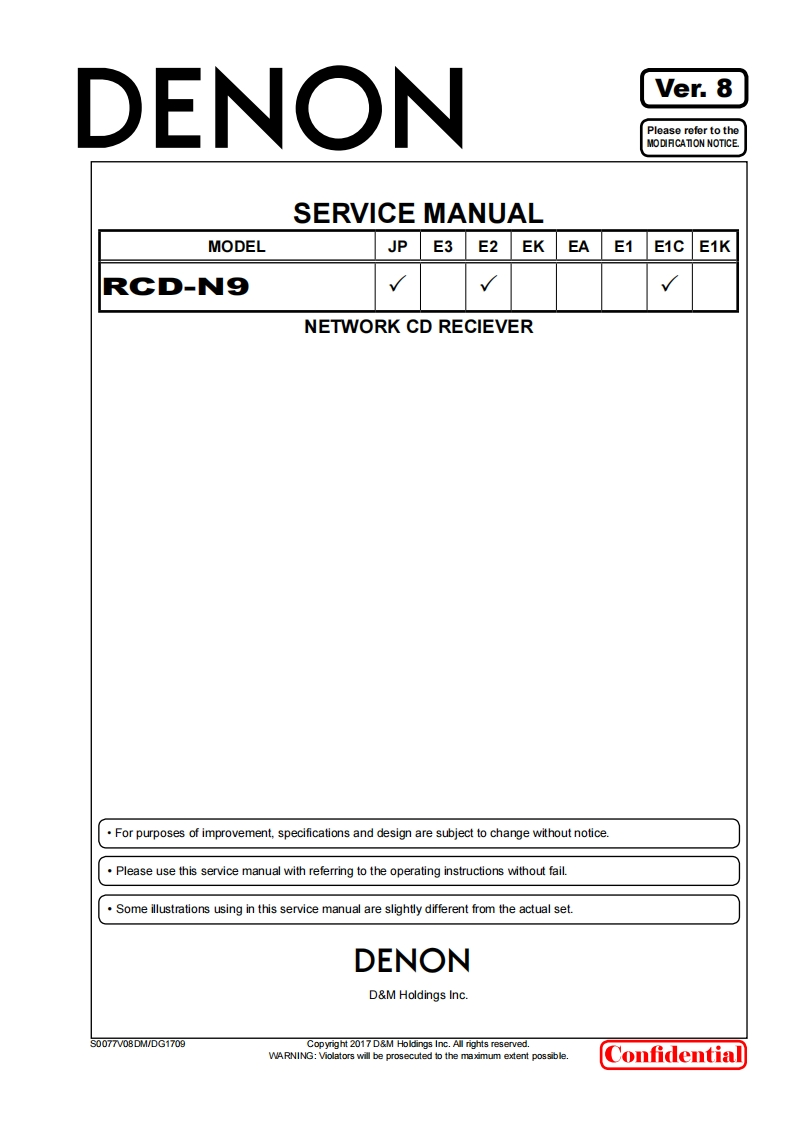 天龙RCDN9维修手册电器原理图