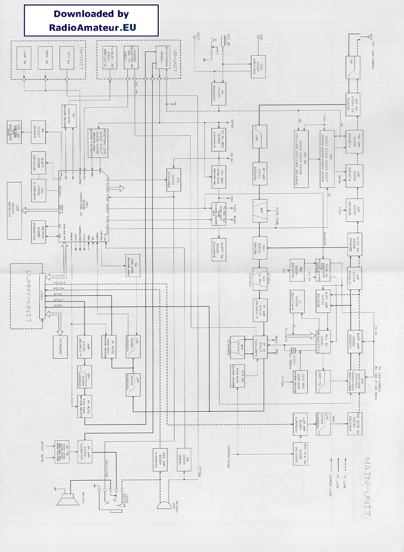 威泰克斯Vertex_VX-150_电器原理图