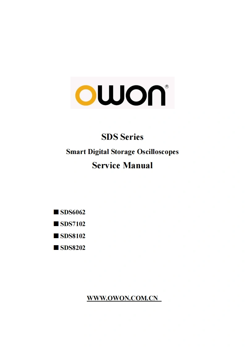 安捷伦SDS_Series_Oscilloscopes_Service_Manual_v1_0维修手册含电器原理图