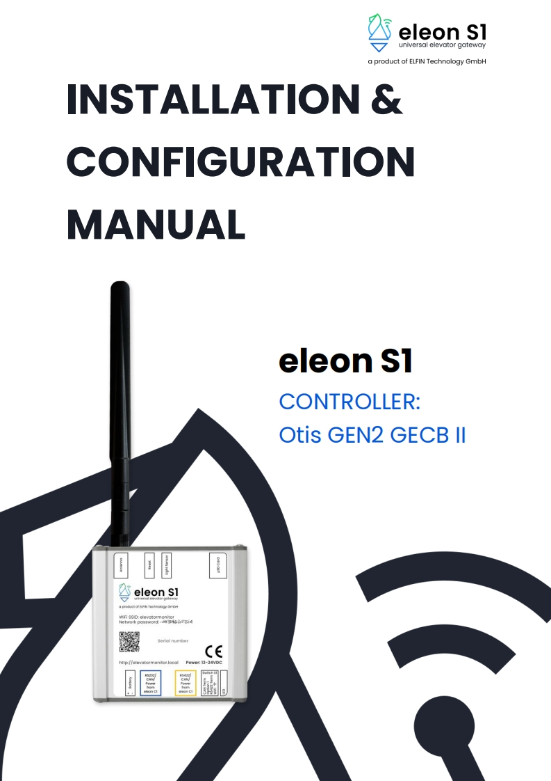 安装说明书手册-OTIS-GEN2-GECB-II-20250115