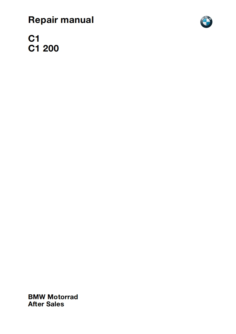 宝马BMW_C1_ENG摩托车维修手册