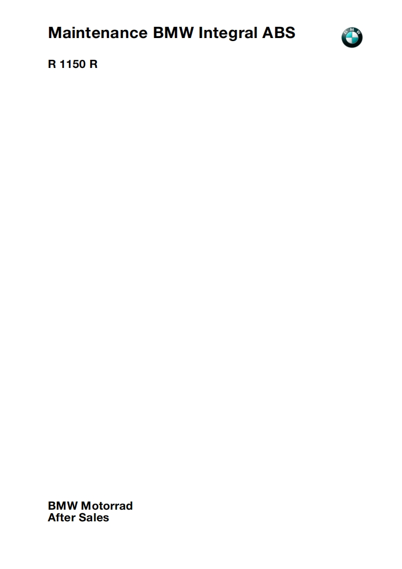 宝马BMW_R1150R_ABS_ENG摩托车维修手册