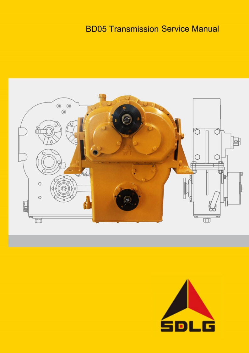 山东临工BD05变速箱维修手册