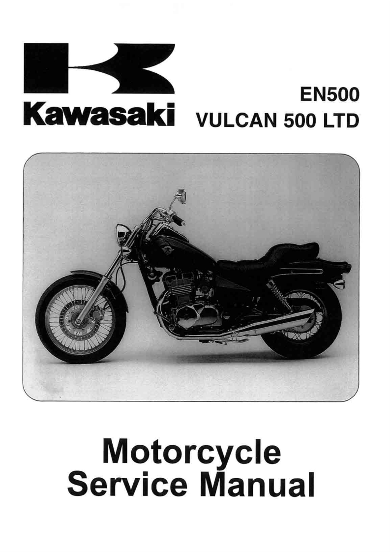 川崎Kawasak-EN500-VULCAN-500-LTD摩托车维修手册
