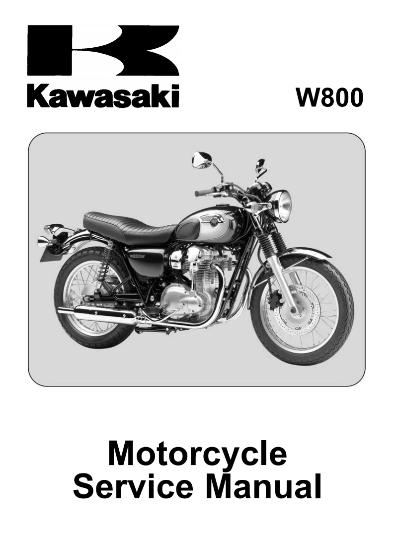 川崎Kawasaki_w800_service_manual-2010-2011维修手册含电器液压原理图-找手册网