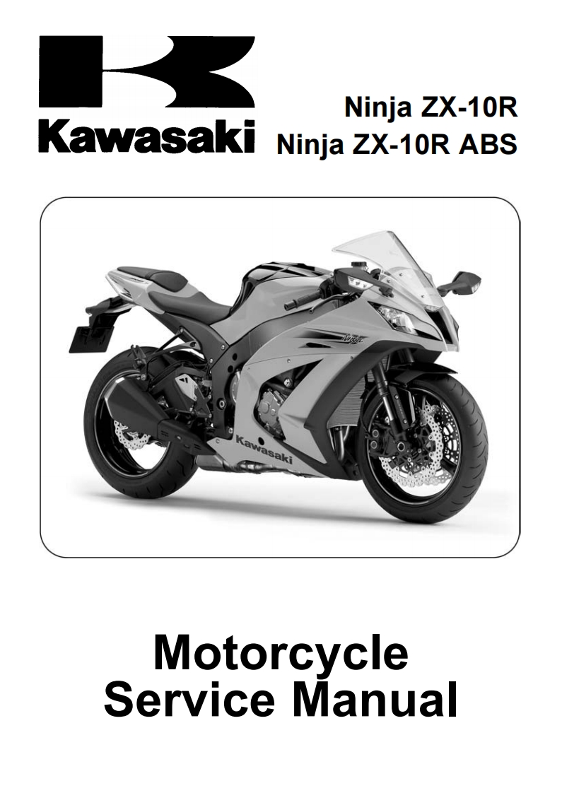 川崎Ninja-ZX-10R-Kawasak-Ninja-ZX-10R-ABS摩托车维修手册