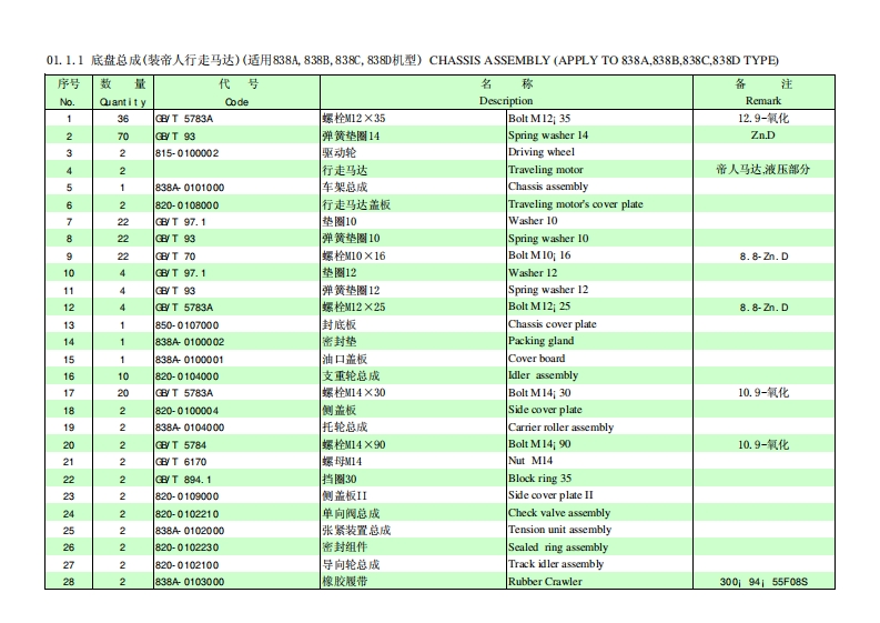 广西玉柴重工YC45-6_SparePartsBook发动机柴油机零部件图册备件目录手册