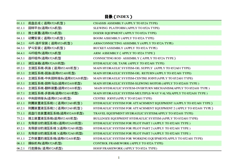 广西玉柴重工YC55SR_SparePartsBook发动机柴油机零部件图册备件目录手册