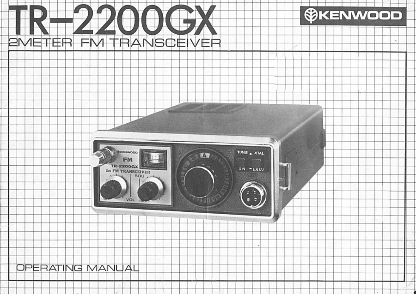 建武Kenwood_TR-2200GX_(Manual操作说明书手册)
