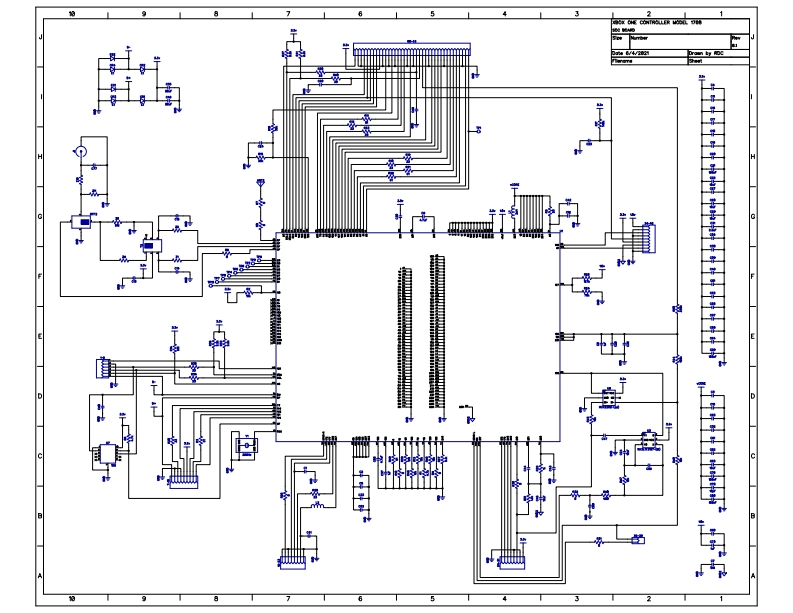 微软XBOXONE1708SOC_EARLY_VERSION_1维修电气原理图手册