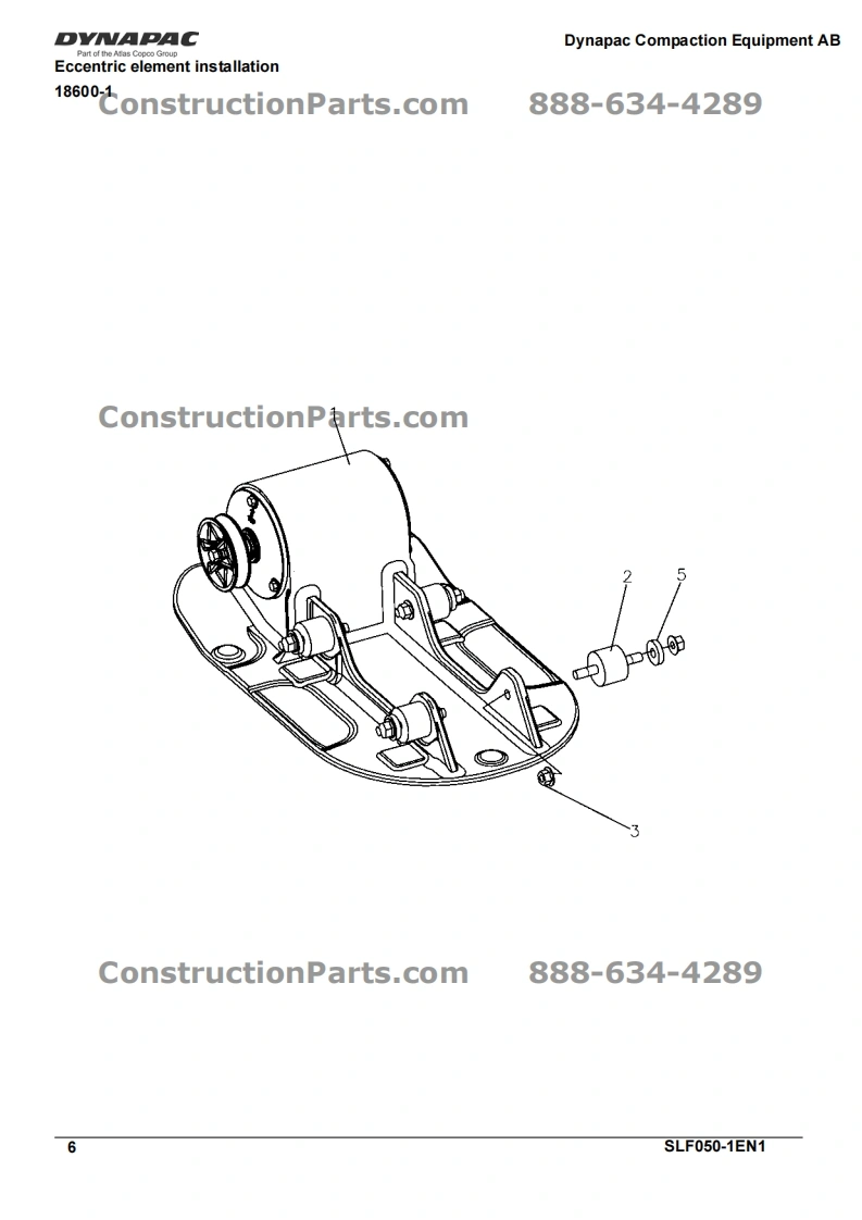 戴纳派克DYNAPAC-SLF050零部件手册