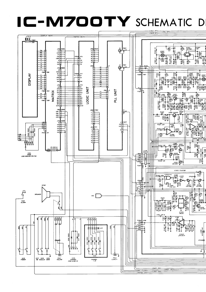手册编号143：Icom_IC-M700TY_电器原理说明书手册