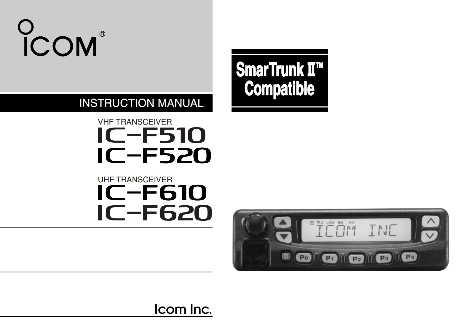 手册编号179：Icom_IC-F510_IC-F520_IC-F610_IC-F620_使用说明书手册_2002-找手册网